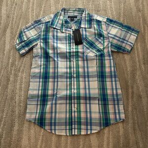 Tommy Hilfiger Multicolor Plaid Button Down Shirt